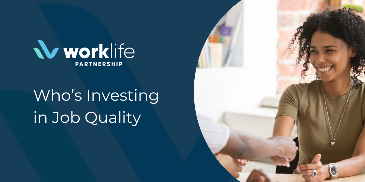 Who’s Investing in Job Quality Webinar